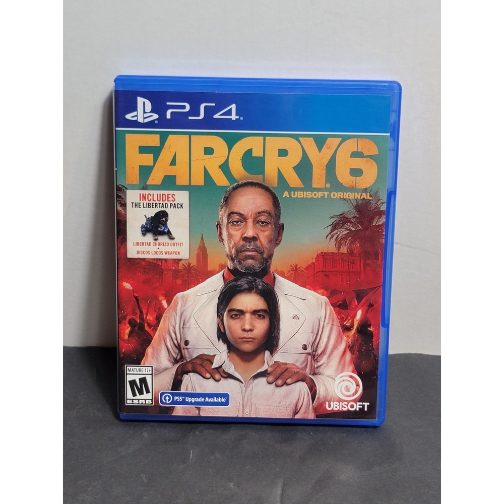 Far Cry 6 Sony PlayStation 4 PS4 Action Shooter Ubisoft 2021 Tested Works